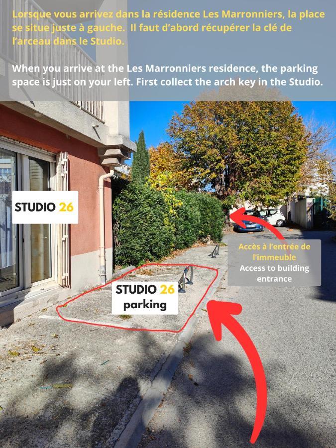 Studio 26 - Parking - Climatisation Aix-en-Provence Exterior foto